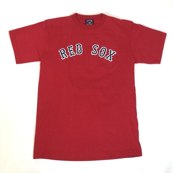 Carlton Fisk Boston Red Sox 27 Cooperstown Collection Red T Shirt Size Large MLB - Picture 2 of 8